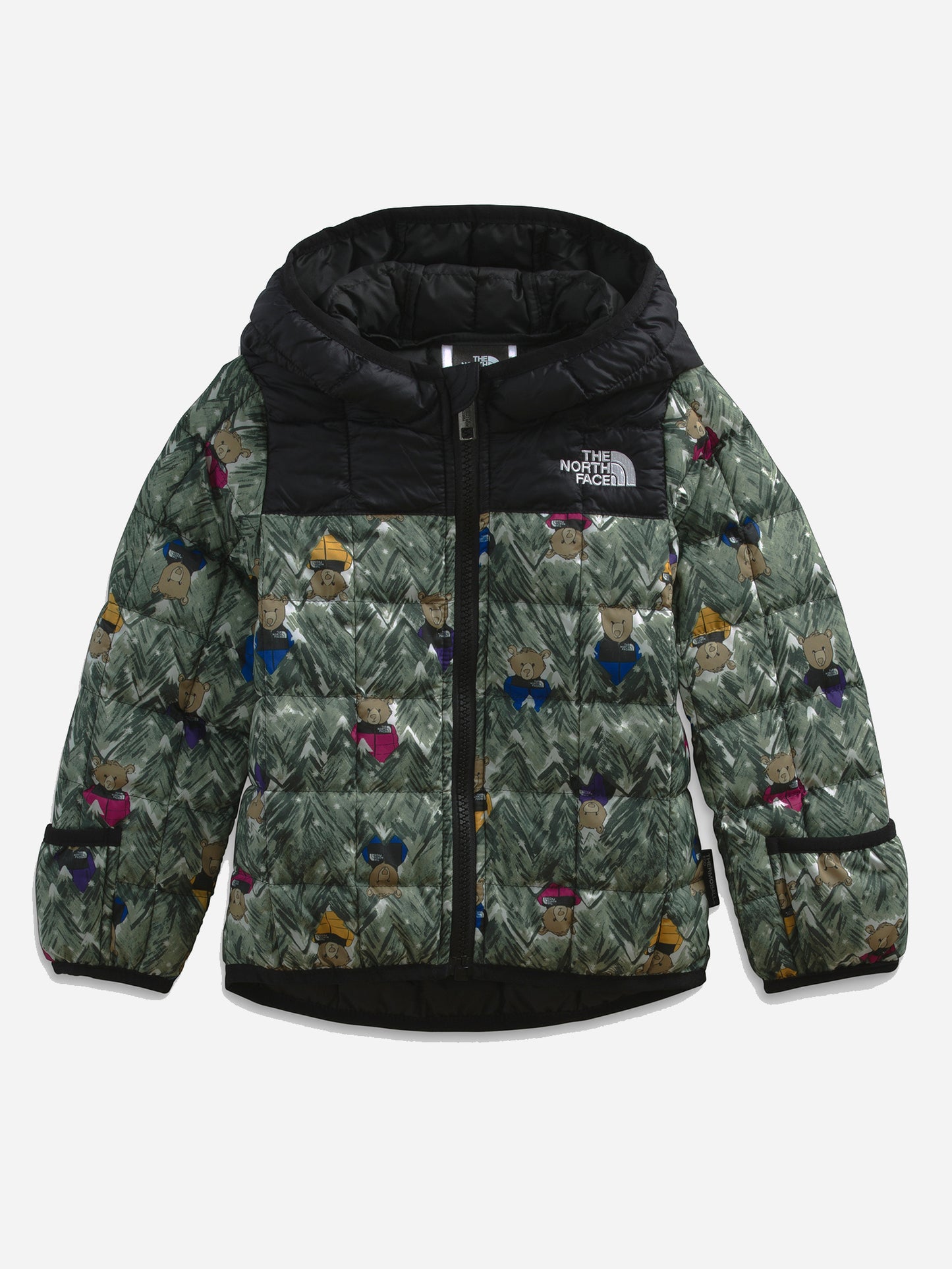  THE NORTH FACE Baby Bear Full Zip Hoodie, Atomizer