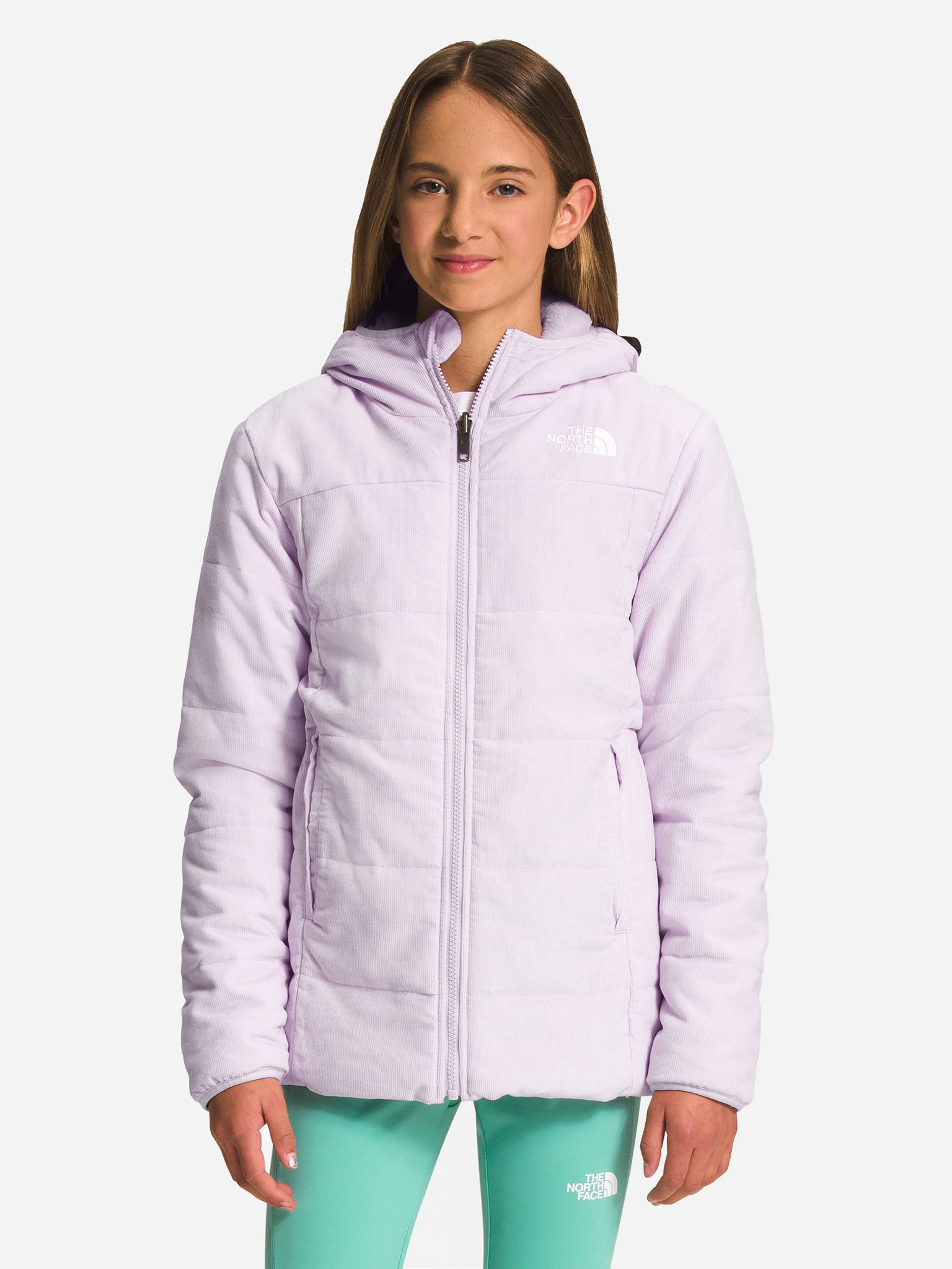 The North Face Girls Reversible Mossbud Parka