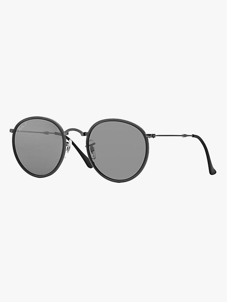 Ray-Ban Round Metal Folding Sunglasses