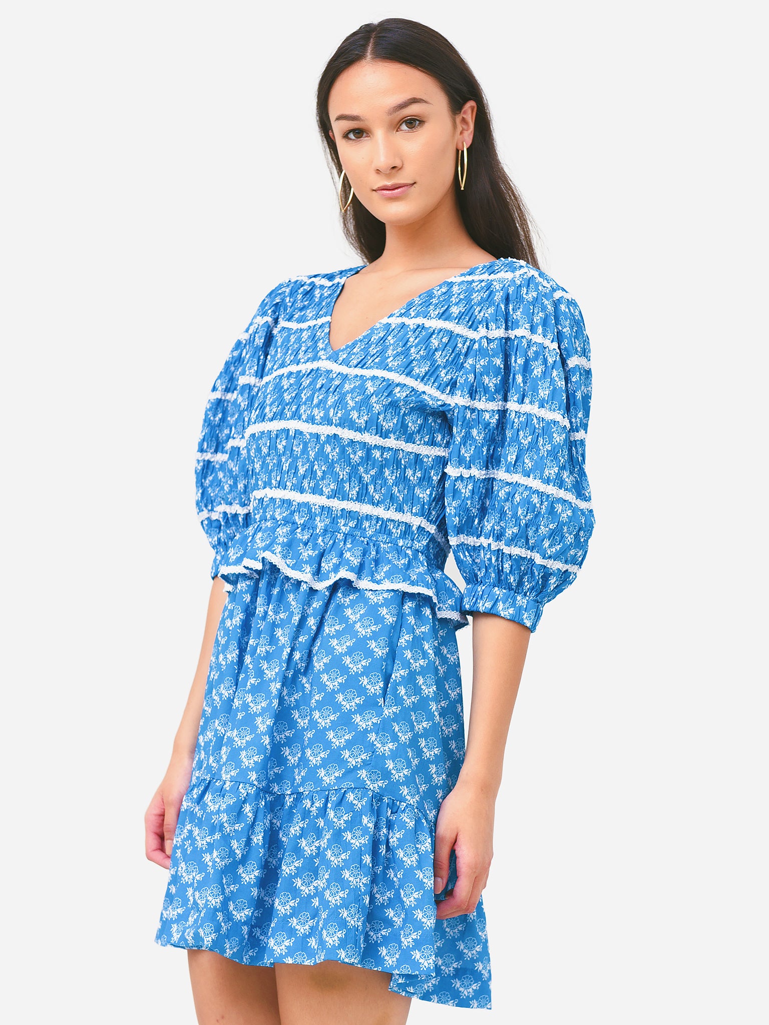 SEA Women's Annika Smocked Dress