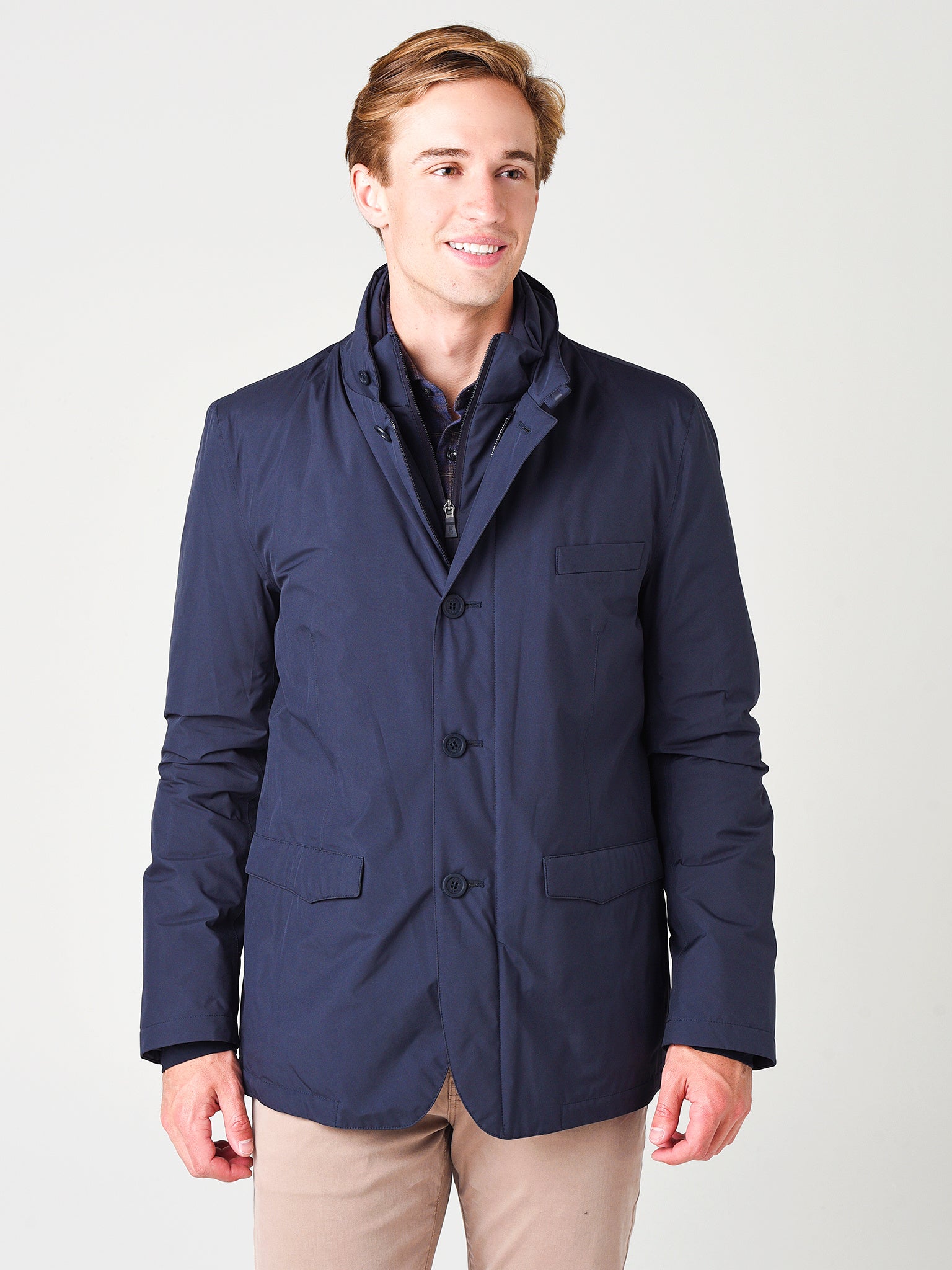 Herno Men's Woven Jacket – saintbernard.com