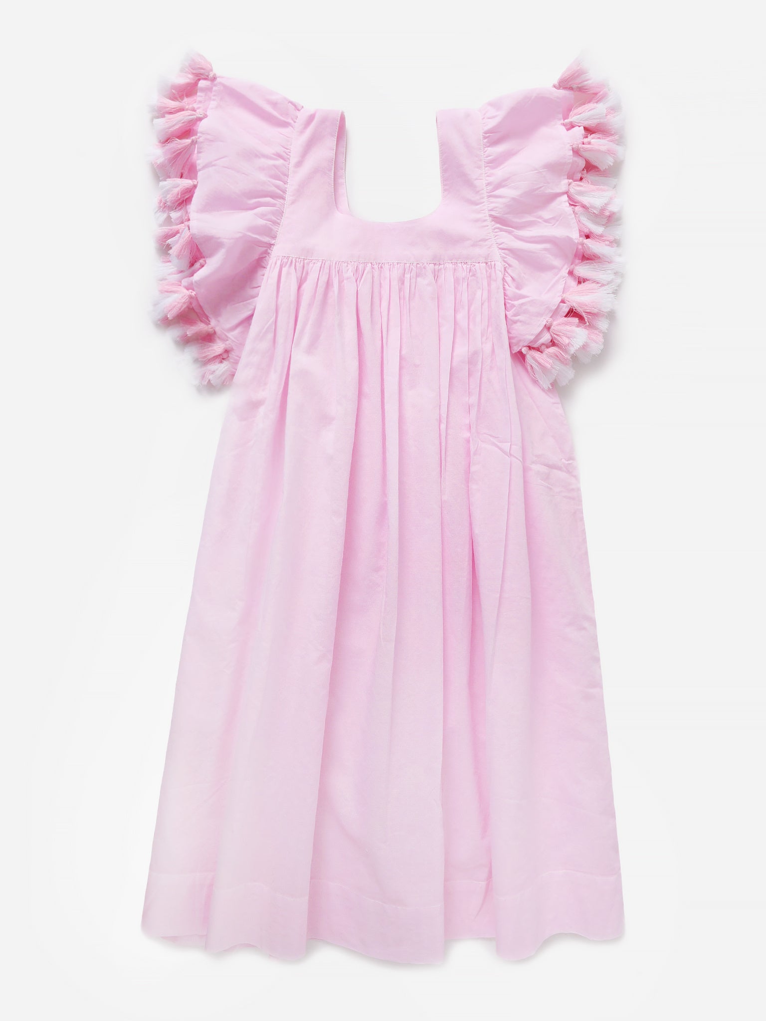 Stella Cove Girls' Pink Tassel Dress – saintbernard.com