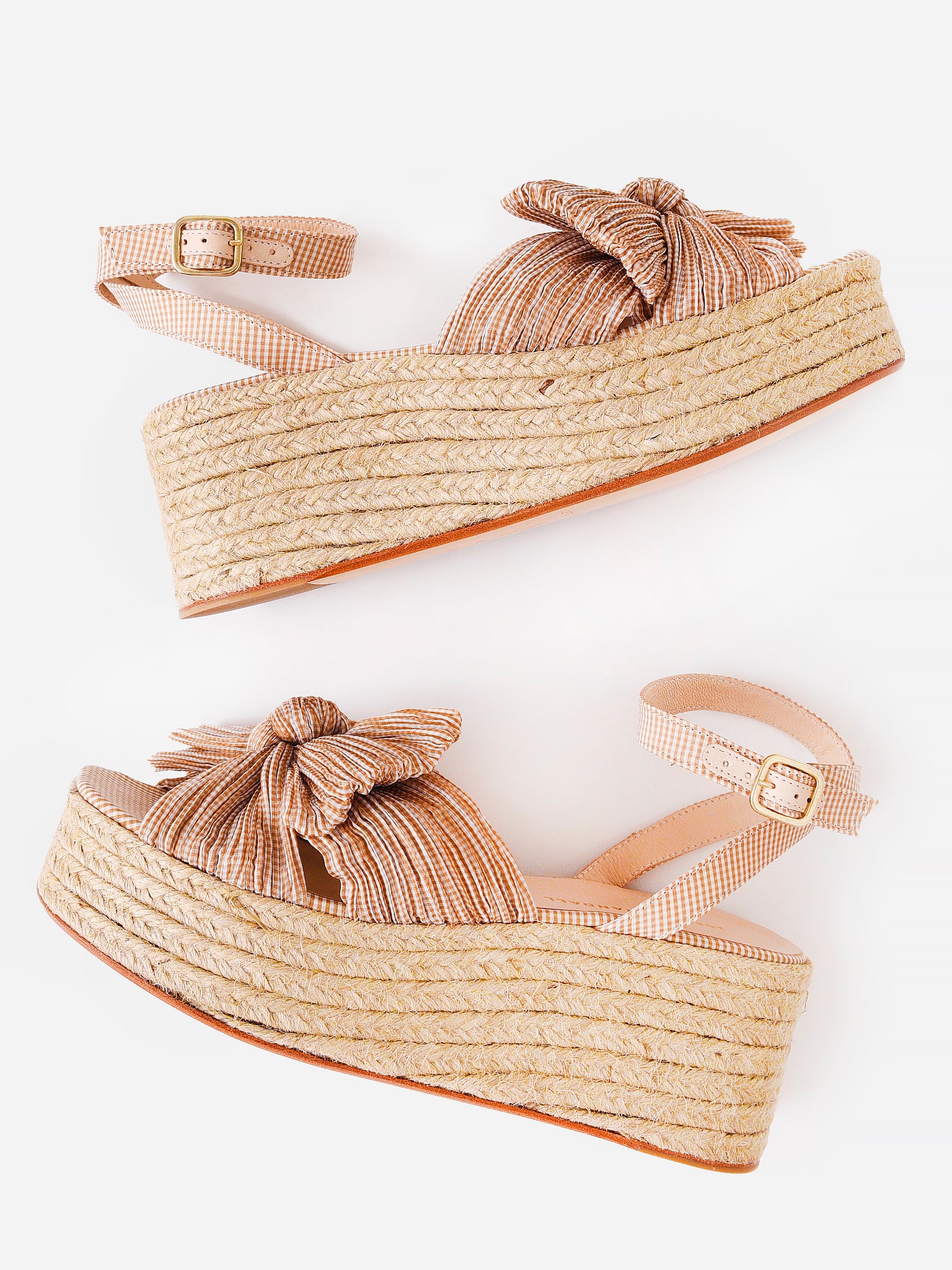 Loeffler Randall Women's Posey Pleated Platform Espadrille