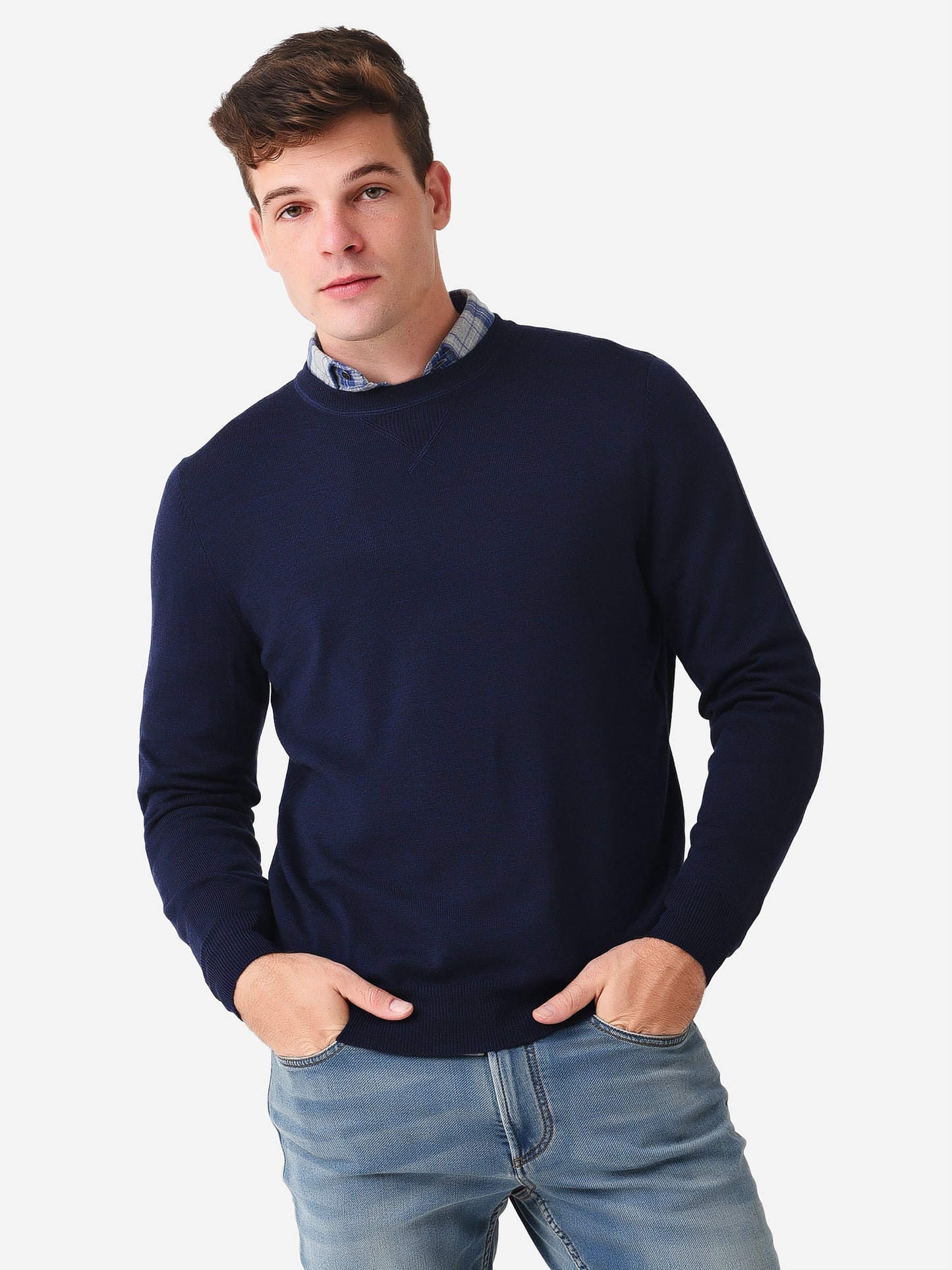 Saint Bernard Men's Merino Crewneck Sweater