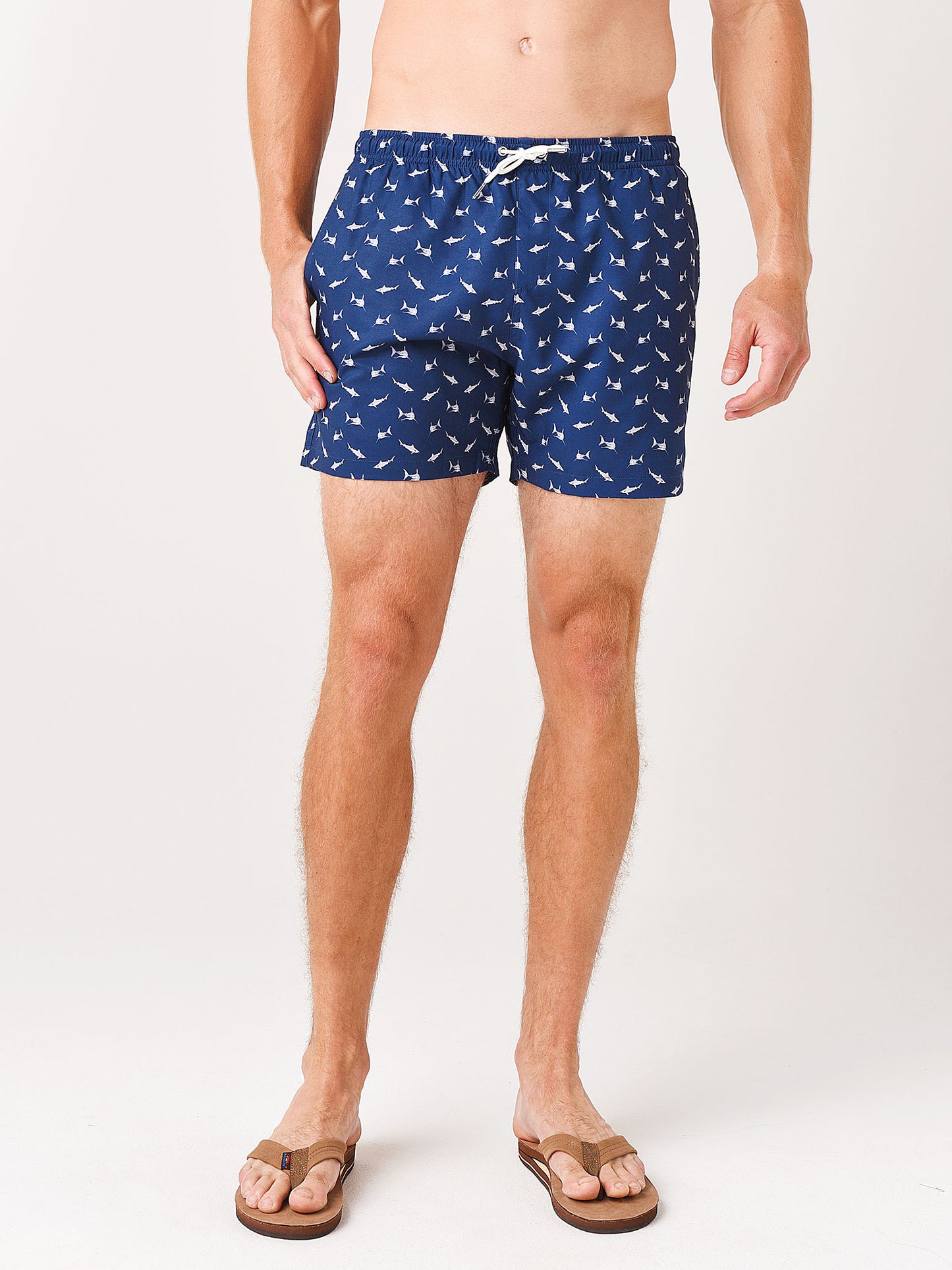 Bermies Men's Sharks Classics Swim Trunk