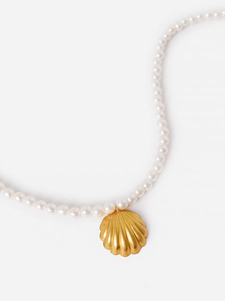 Sophie | She Shell Pearl Necklace | Shop NZ Stockist Online – PAPER PLANE