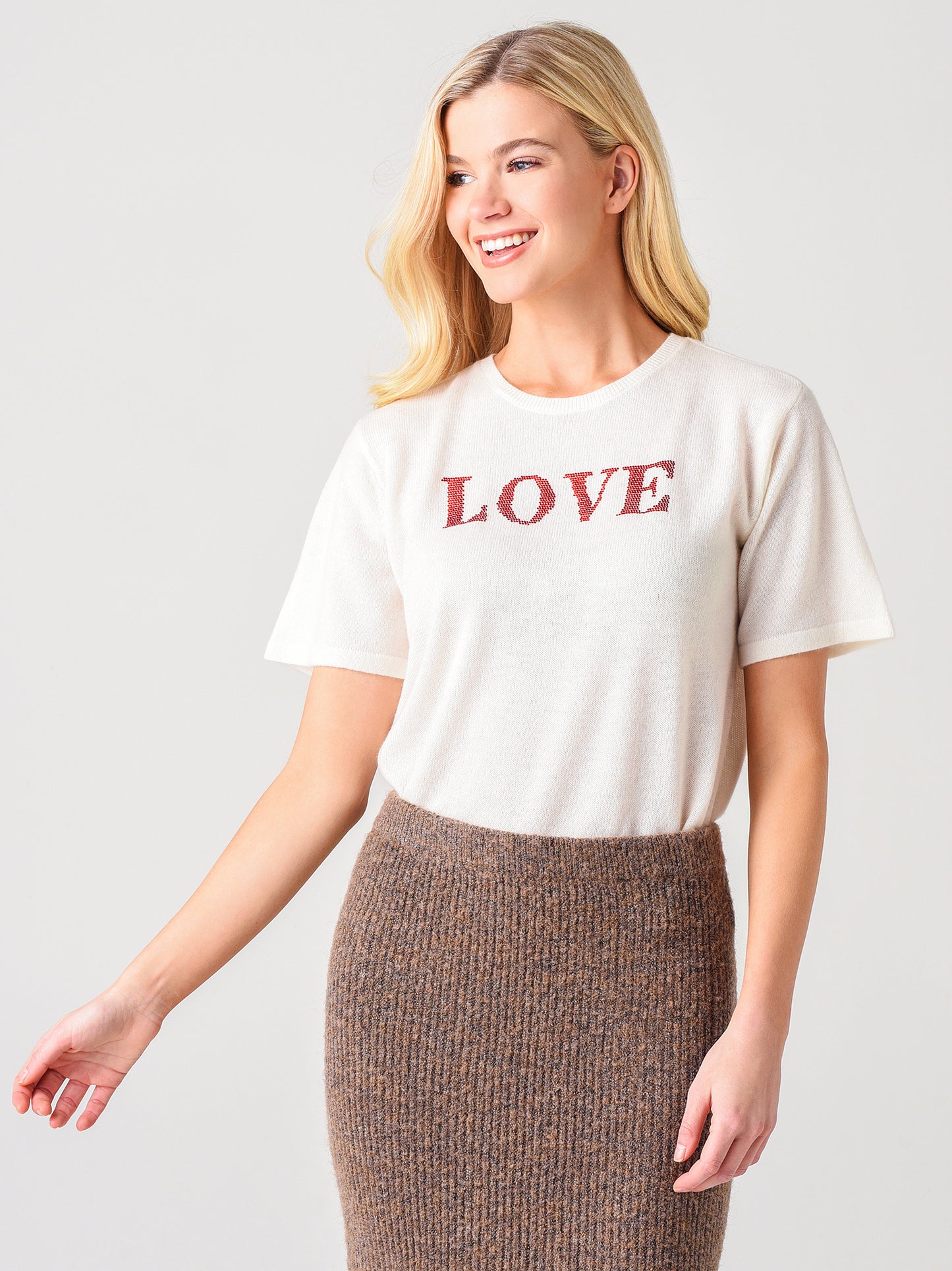 Le Superbe Women's Love Yo Self Cashmere Tee