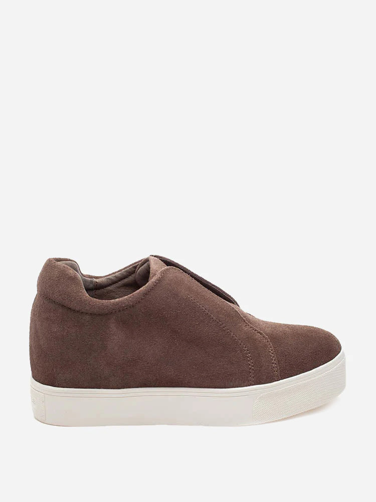 J Slides Starr Suede Sneaker saintbernard