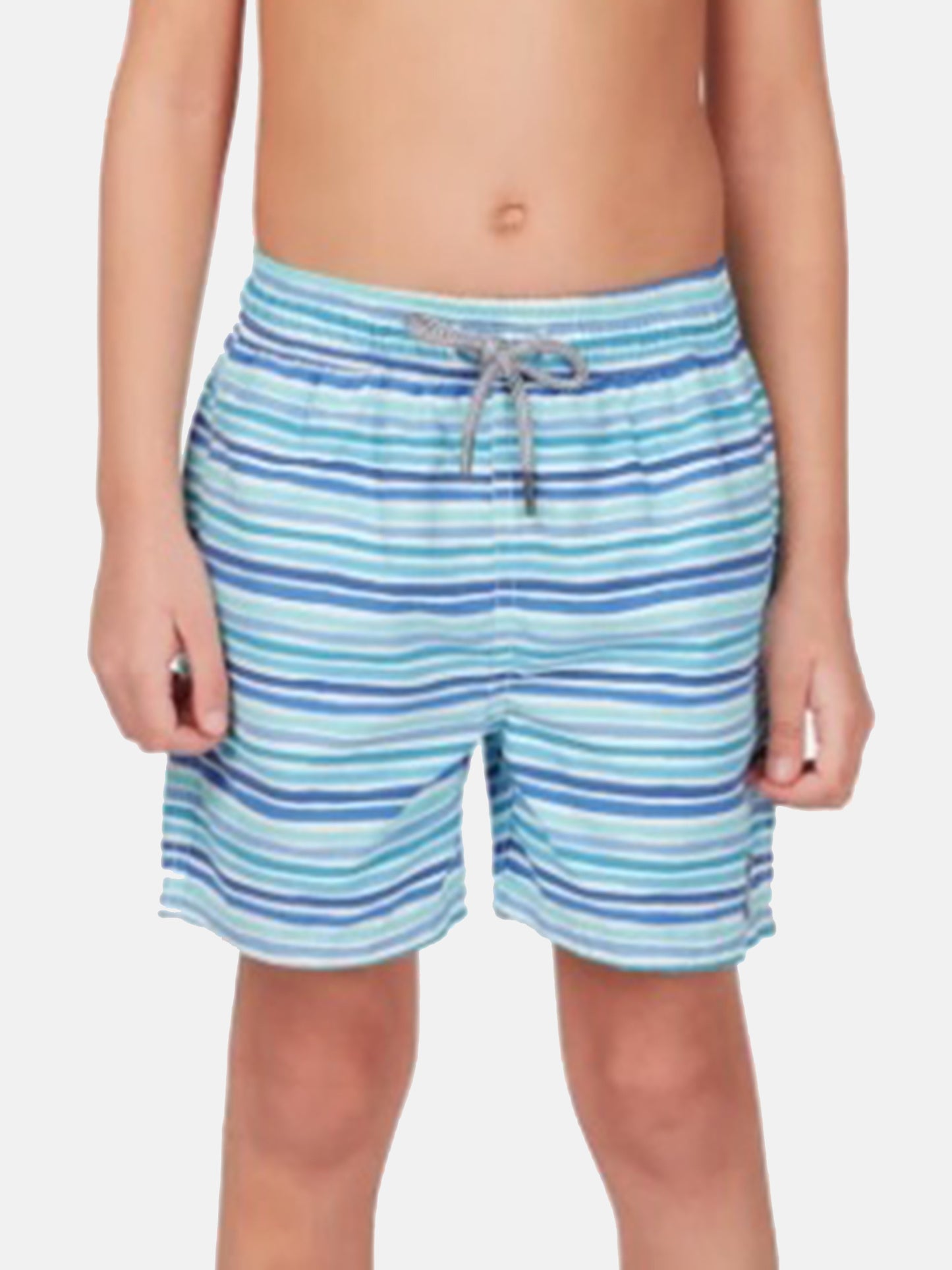 Tom & Teddy Boys' Stripe Swim Trunk