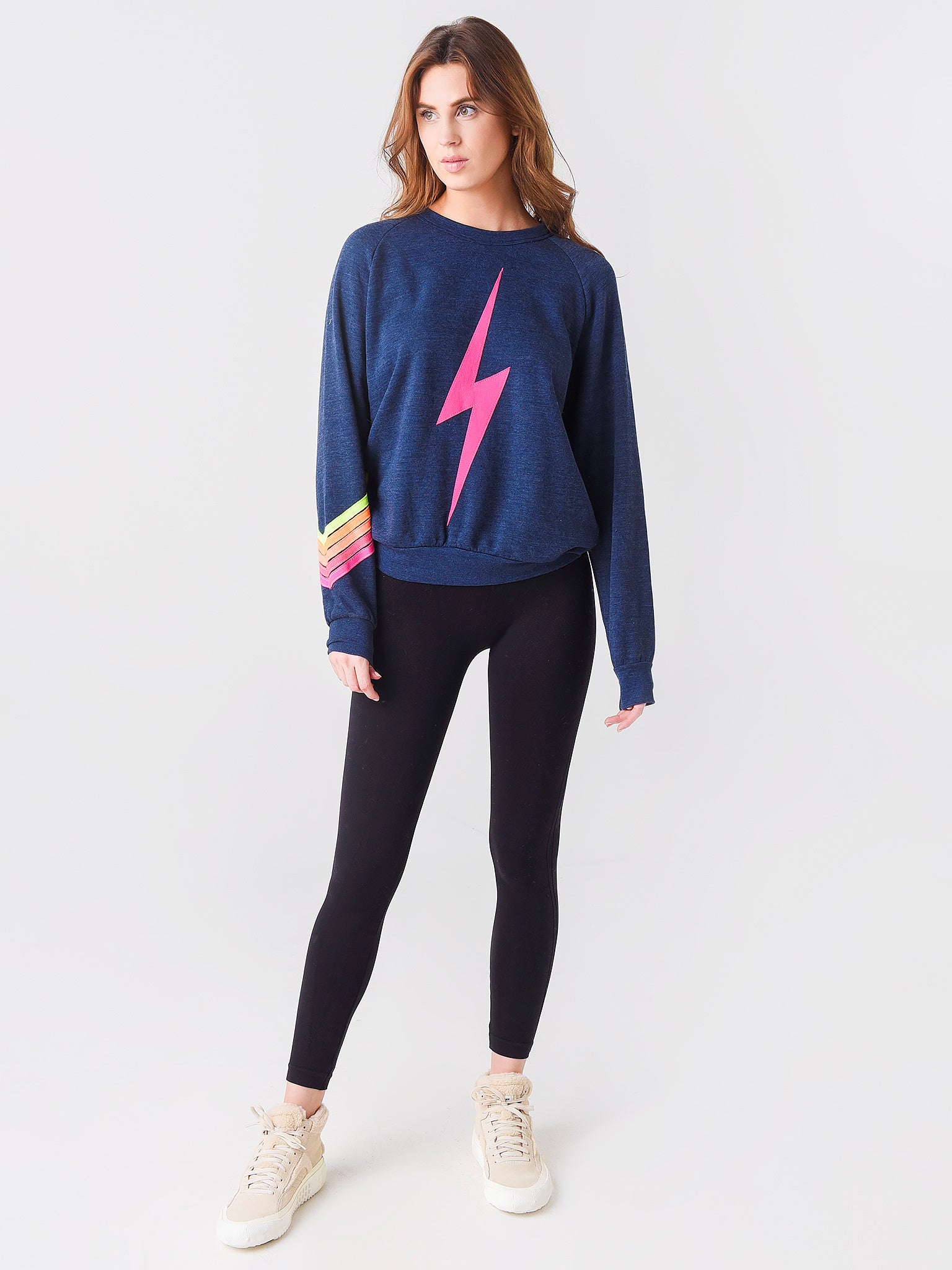 Bolt stitch chevron 5 sweatshirt new arrivals