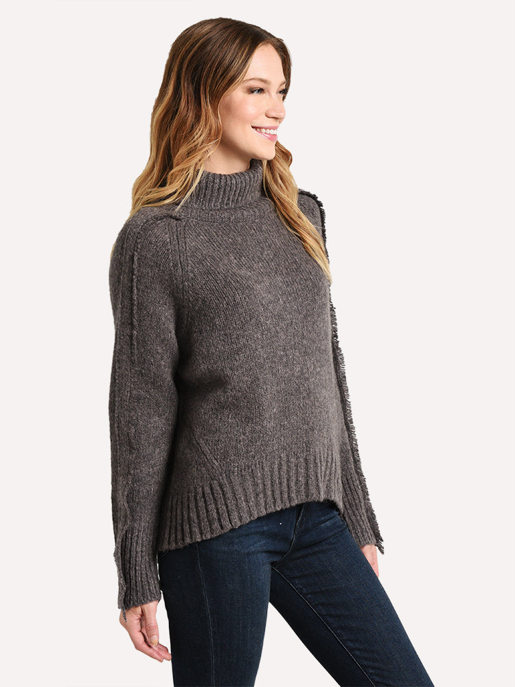 Brochu Walker Women’s Wool selling Cashemere Blend Turtle Neck Sweater Size Small