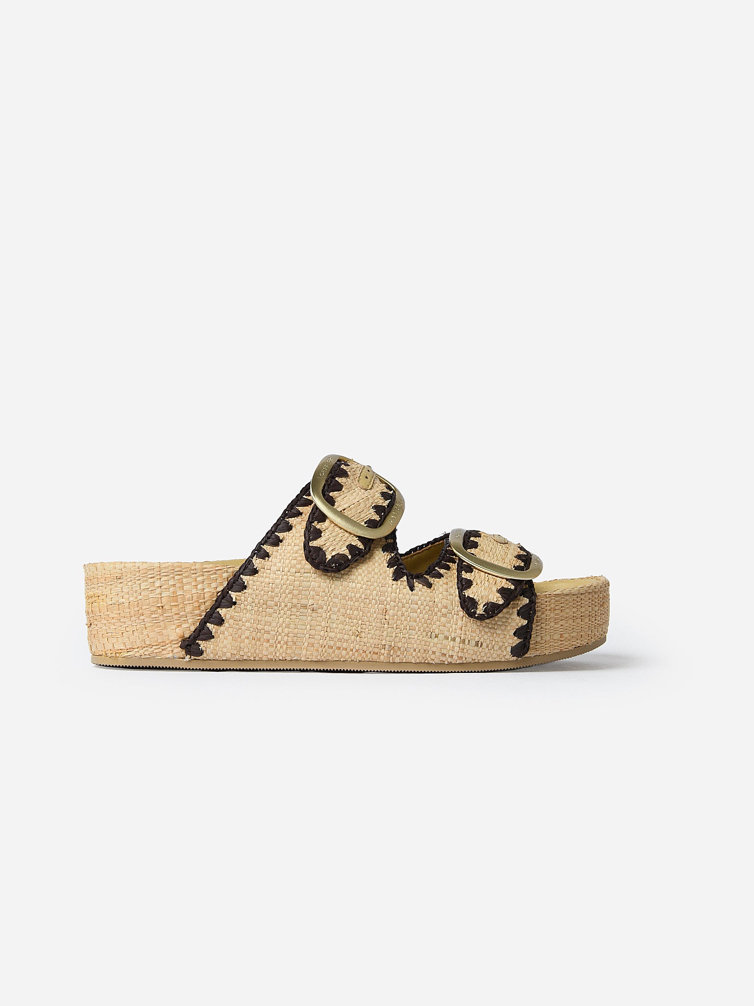 Loeffler randall theo discount natural/brown footbed sandal