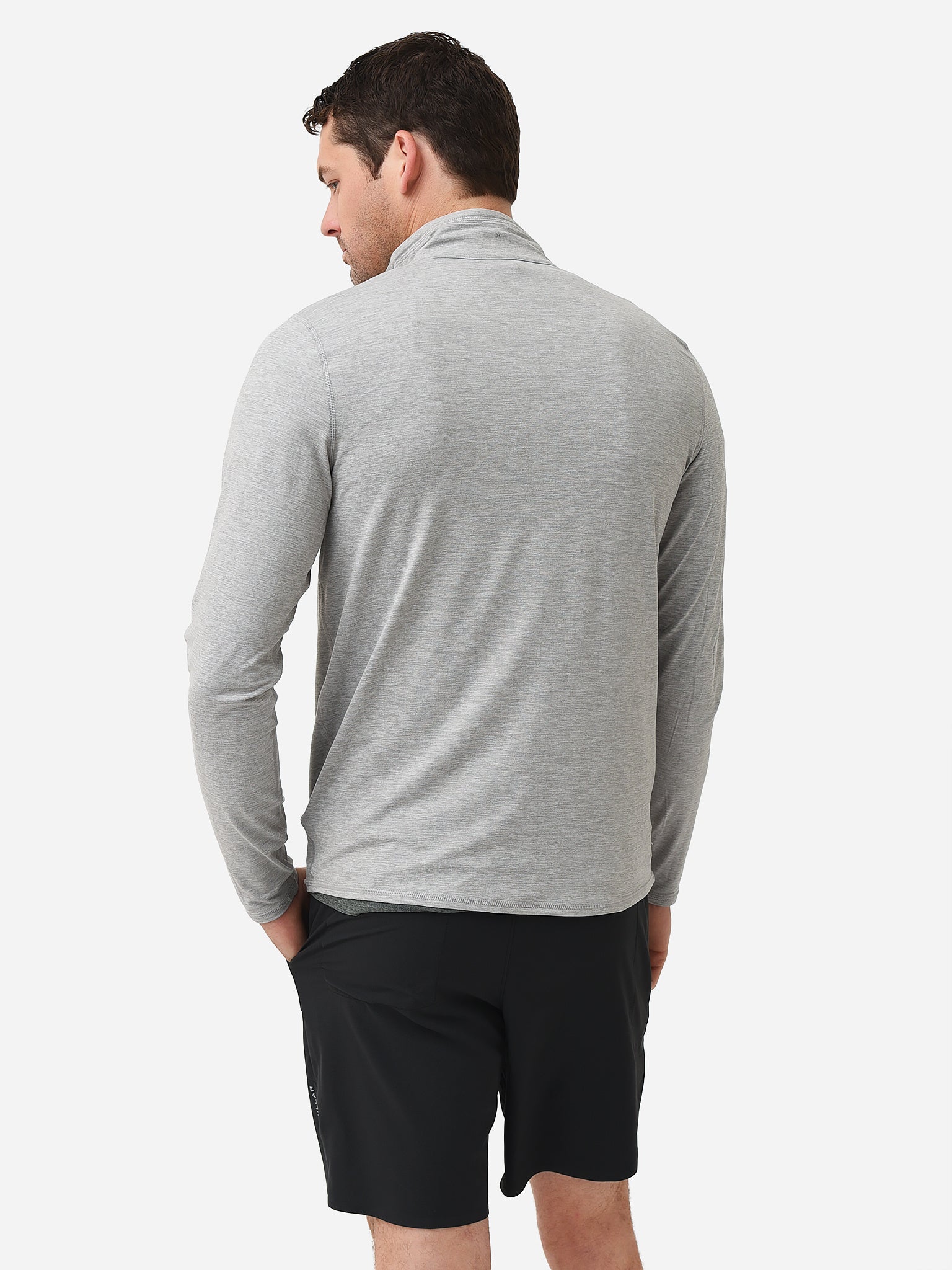 Vuori Men's Ease Performance Half-Zip – saintbernard.com