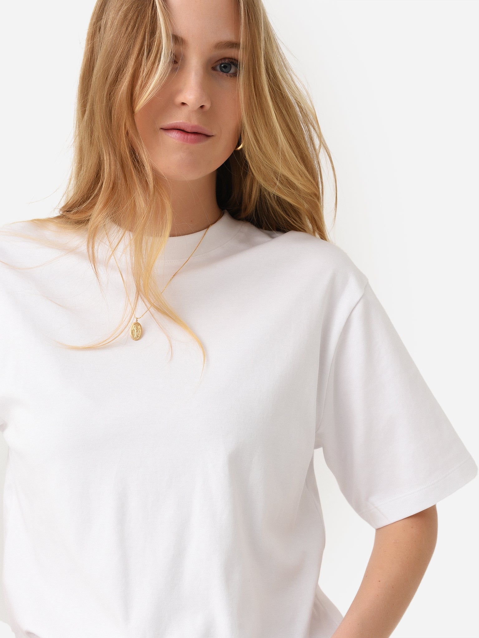 VINCE Wide Sleeve Crop Tee outlet in Pecan