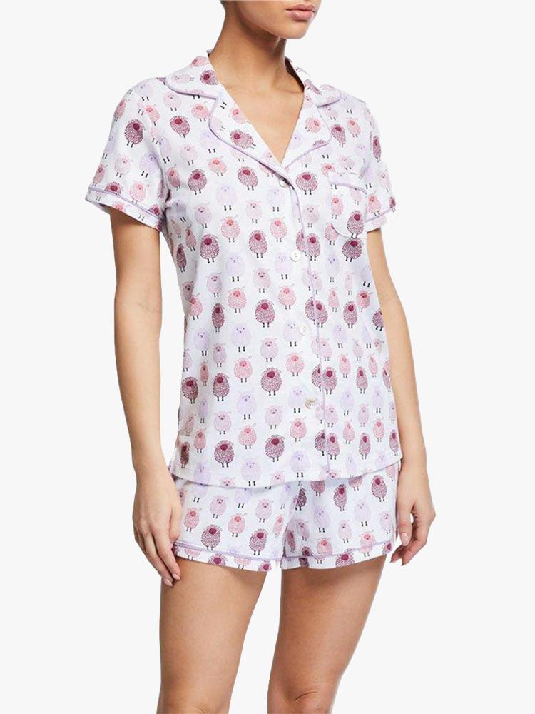 Roller Rabbit Women’s Woolies Polo Pajama Set