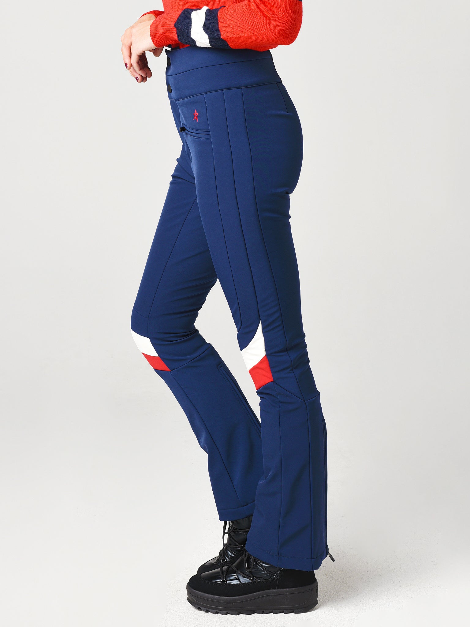 Perfect Moment Aurora High-Rise Houndstooth Ski Trousers
