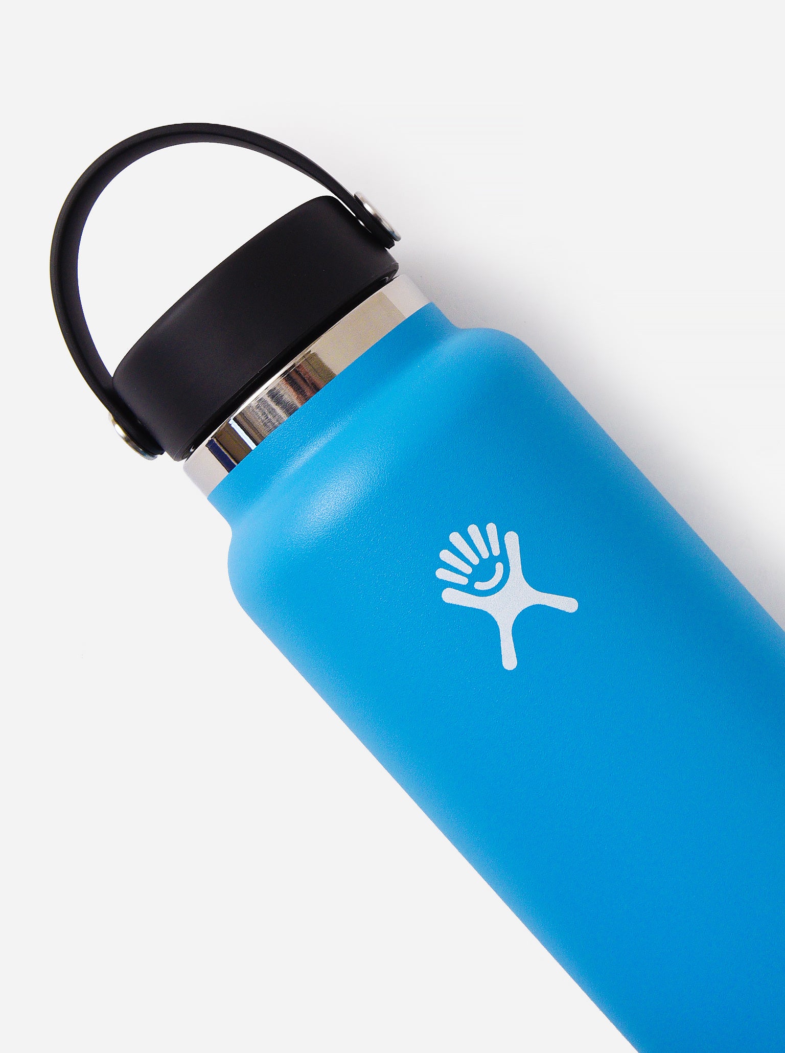 New Hydro Flask Wide Mouth Temp Shield 32oz Water Bottle Blue w/ Accessories