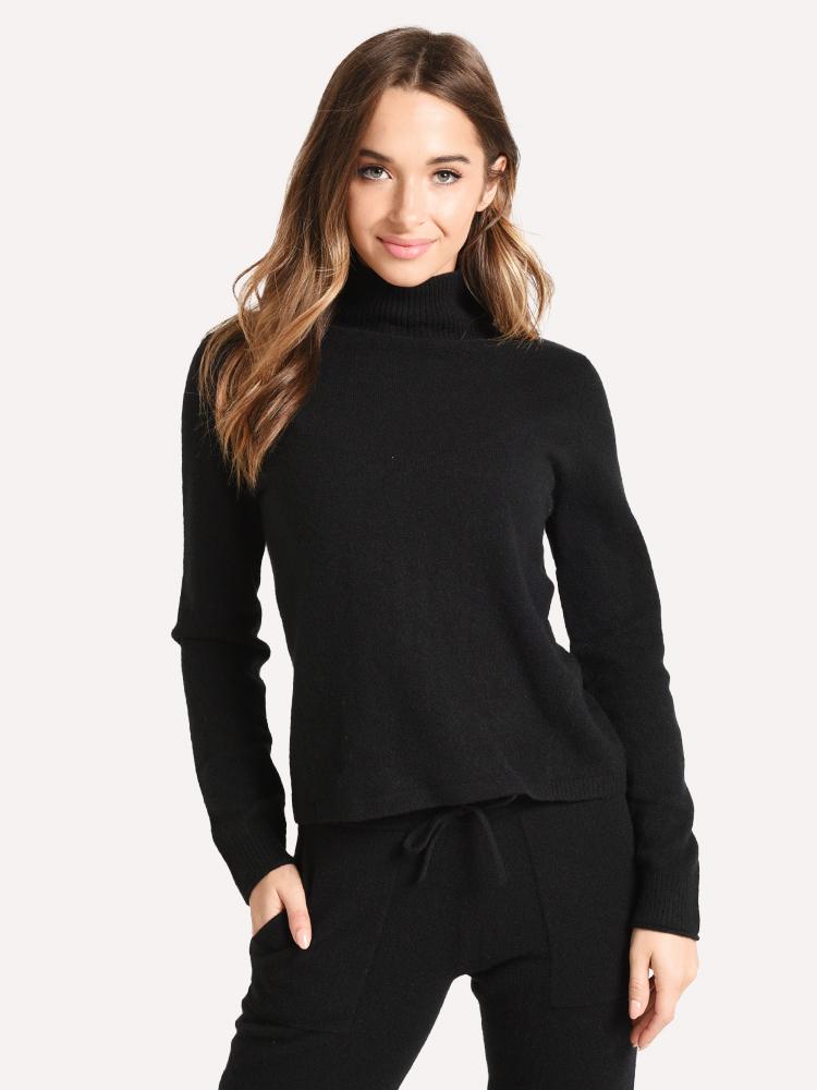 Naadam Cashmere Brushed Cashmere Turtleneck