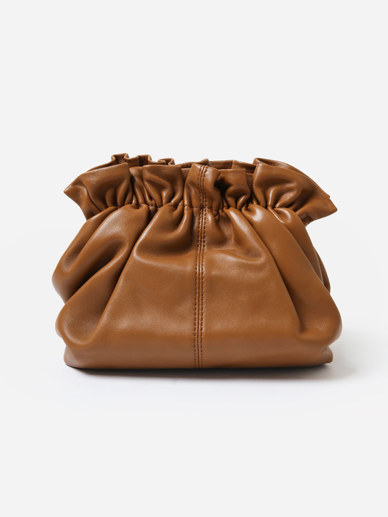 Leather discount pouch clutch