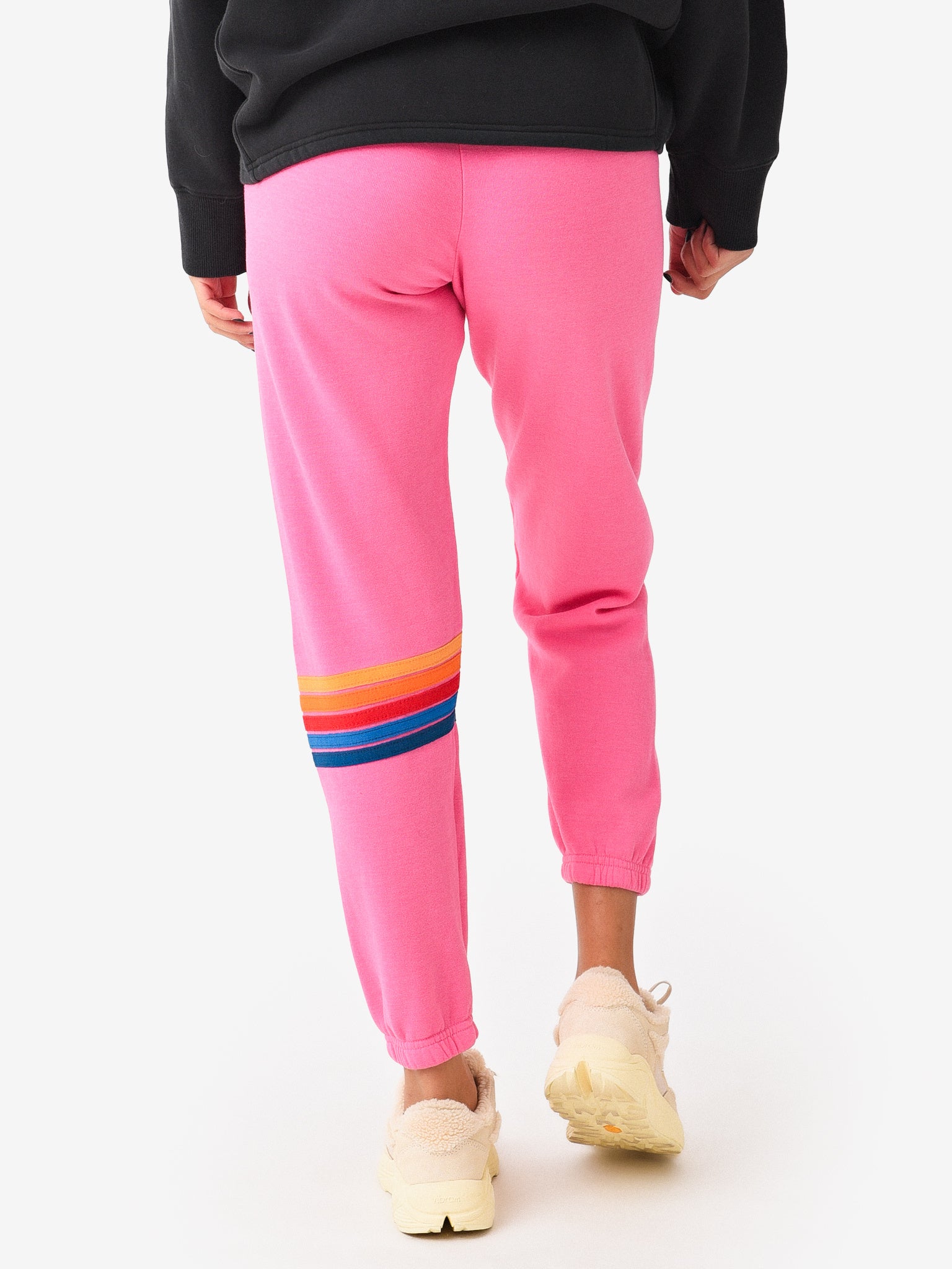 Neon pink discount aviator nation sweatpants