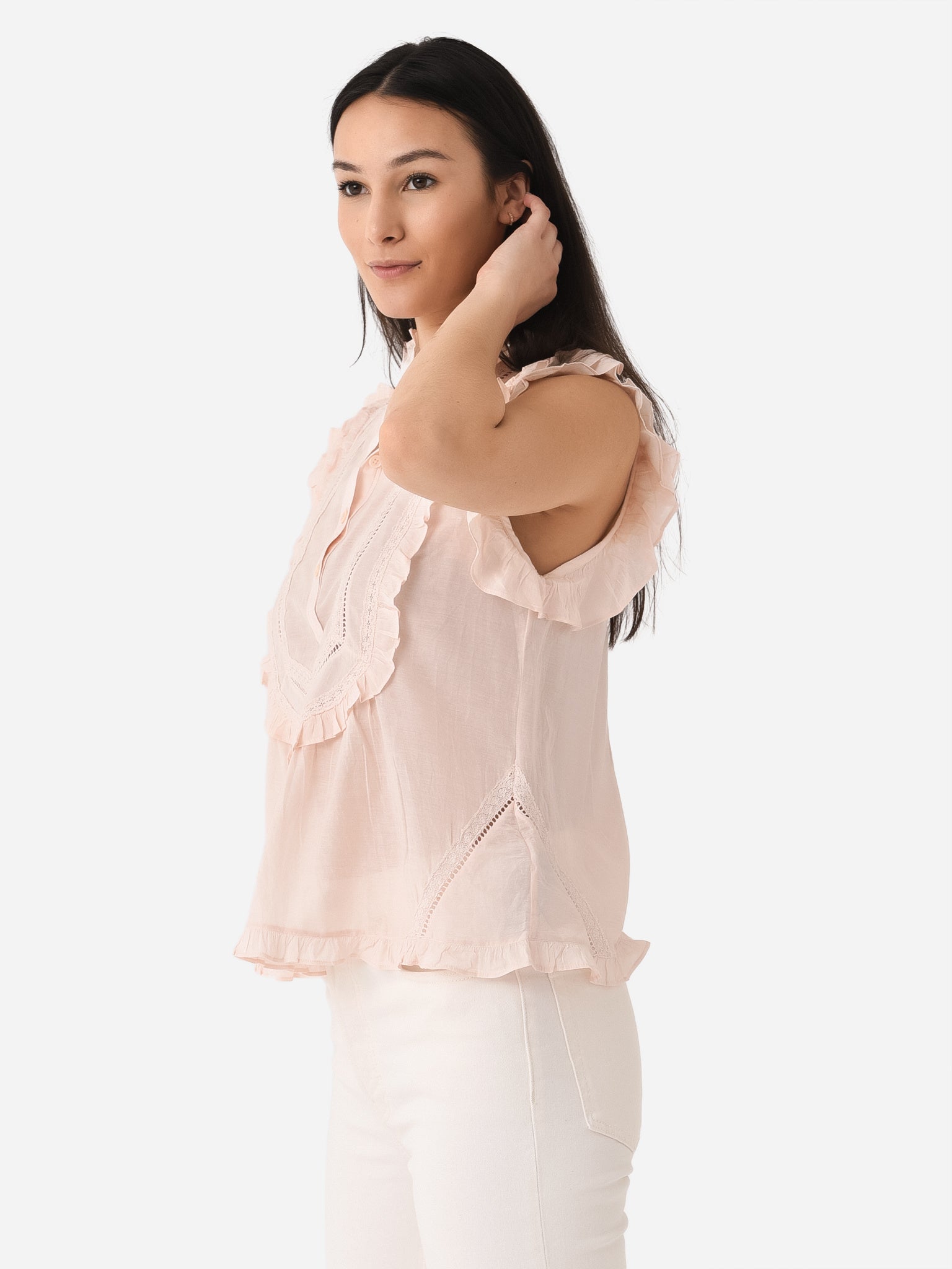 SHEIN EZwear Digitally Printed Raglan Sleeve Cropped Slim Fit T-Shirt