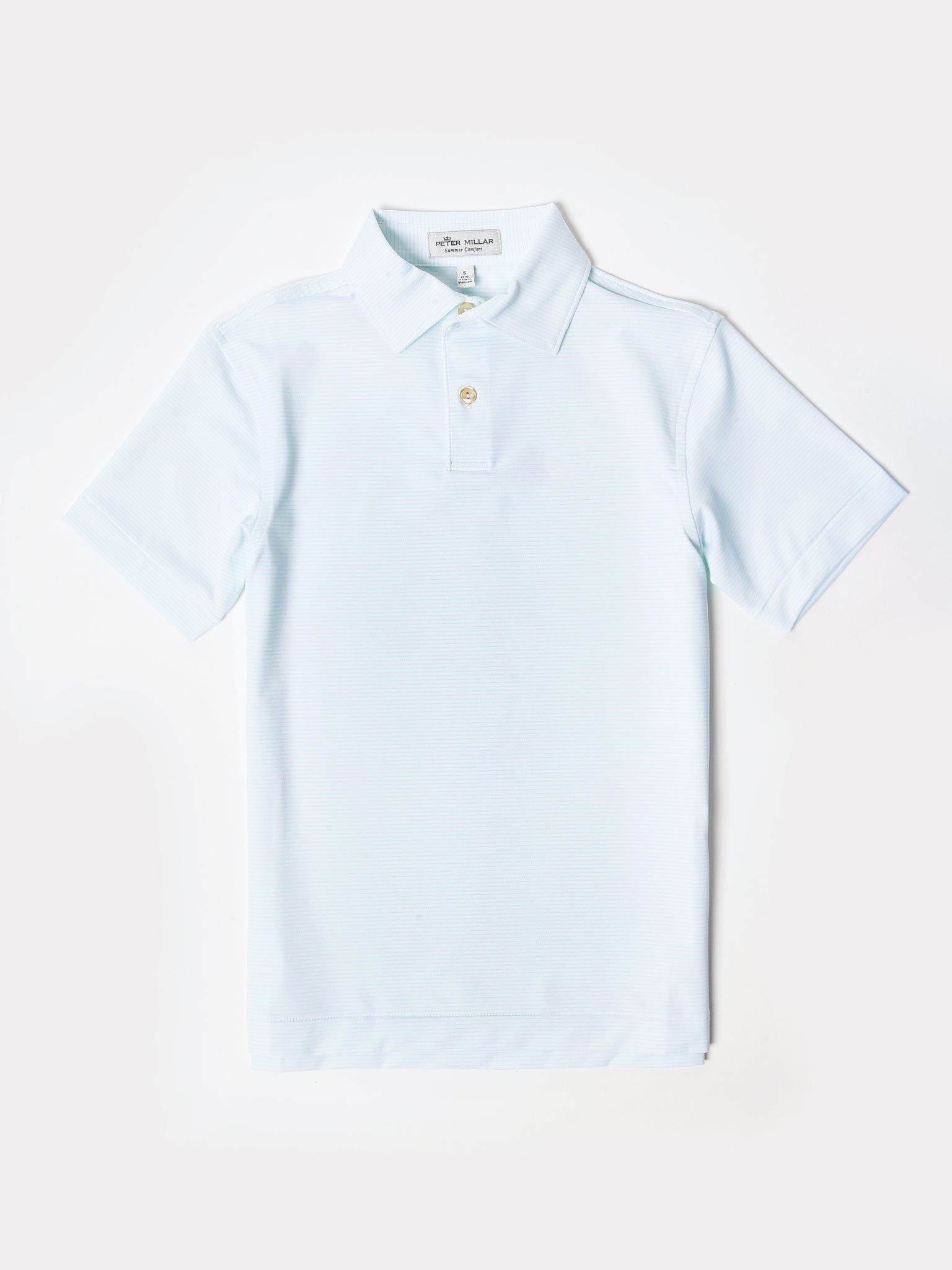 Peter Millar Youth Boys' Halford Stripe Performance Polo – saintbernard.com