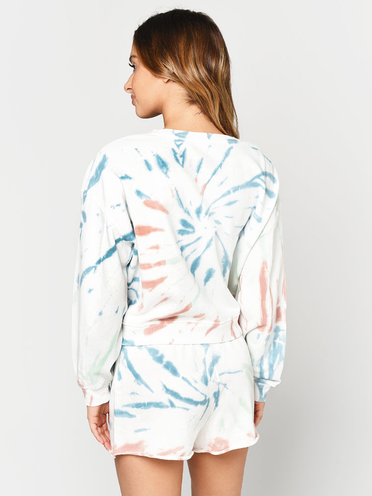 Z Supply Women s The Multi Color Tie Dye Pullover