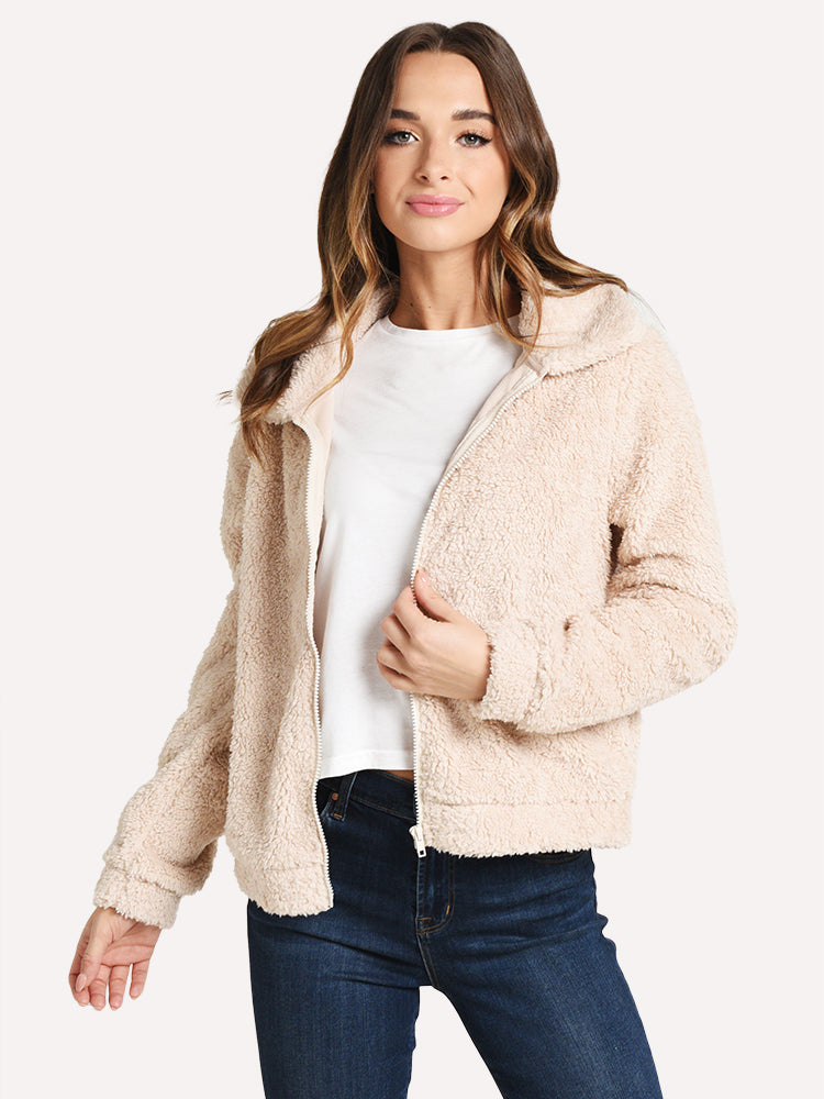 Z Supply Sherpa Cropped Jacket