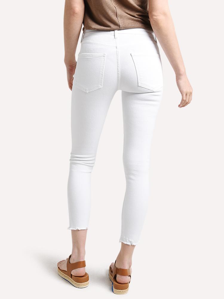 AGOLDE Sophie Crop Hi Rise Straight