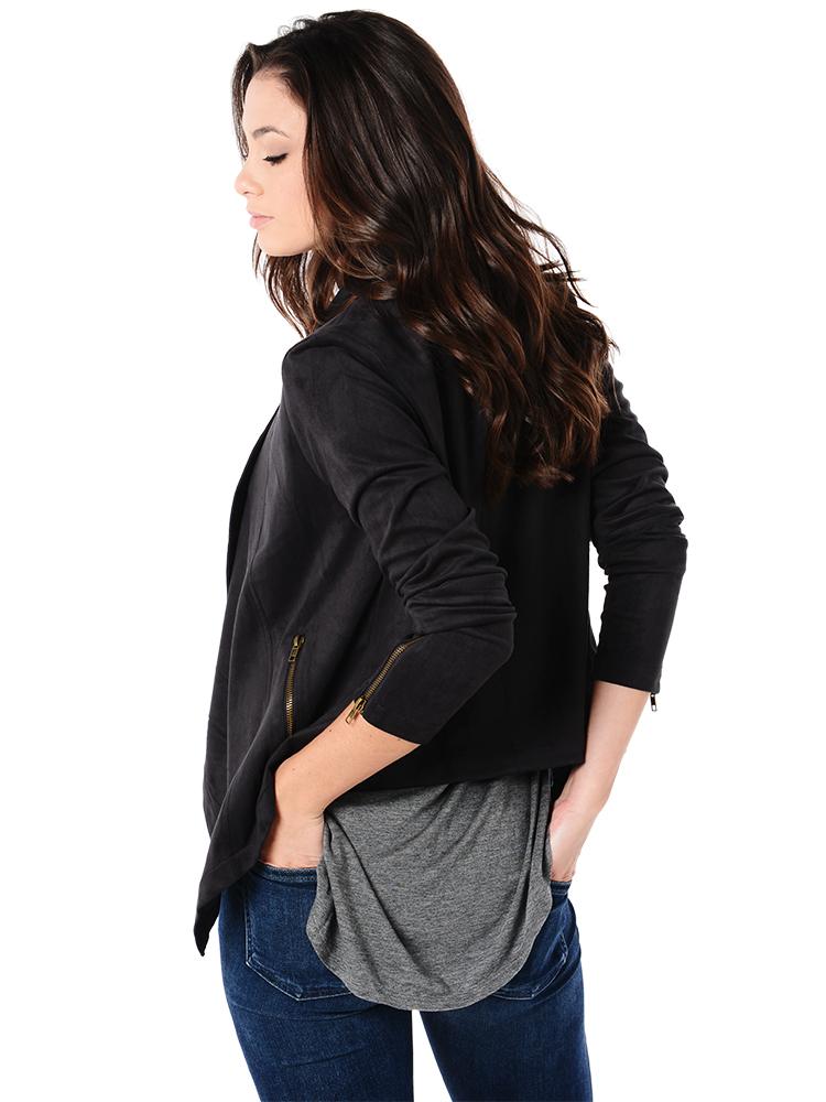 Cupcake and cashmere hot sale leather jacket