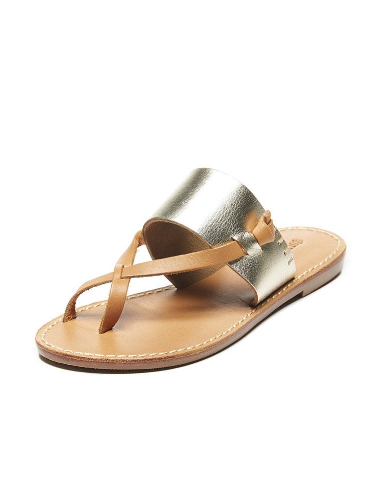 Soludos slotted 2025 thong sandal