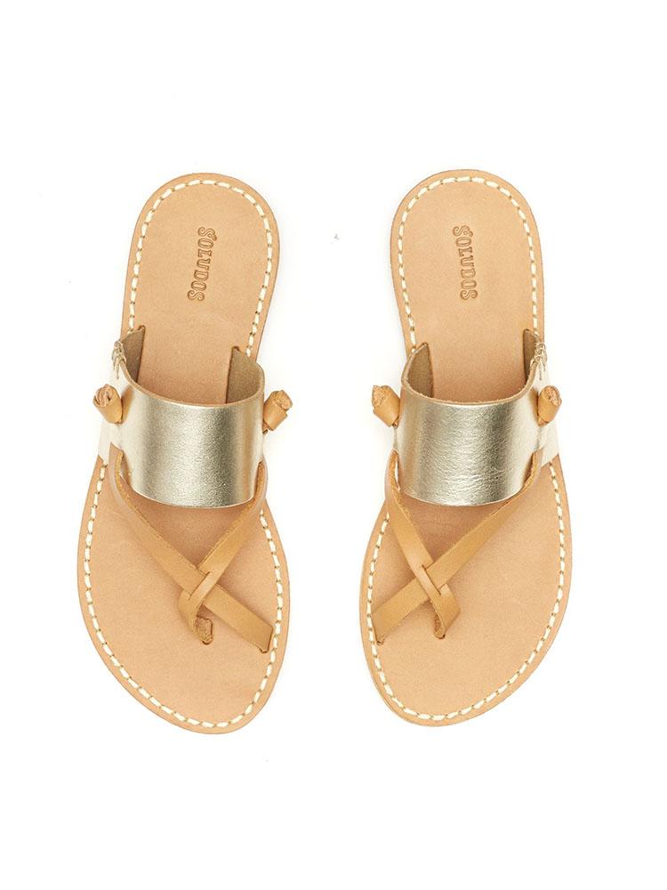 Soludos Slotted Thong Sandal saintbernard