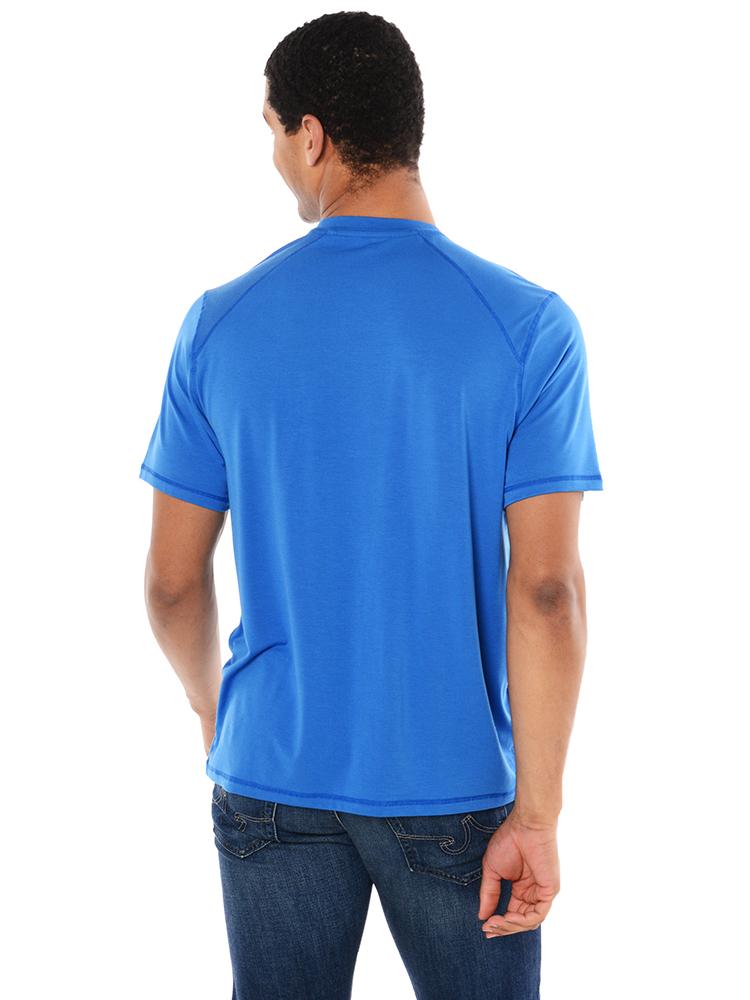 Free Fly Bamboo Off Shore Blue Motion Tee