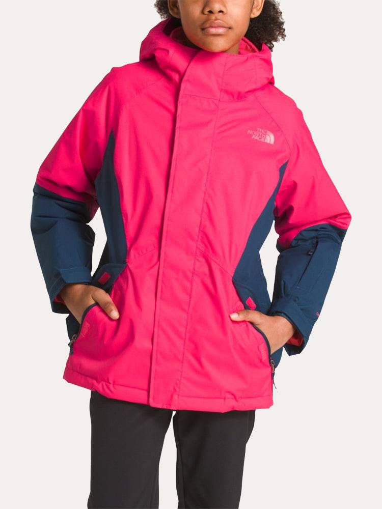 Girls north face on sale triclimate jacket