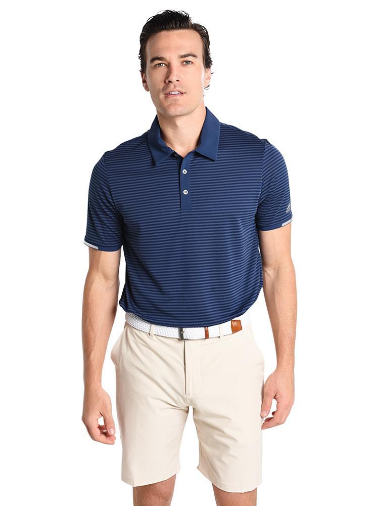 Adidas tonal stripe polo online