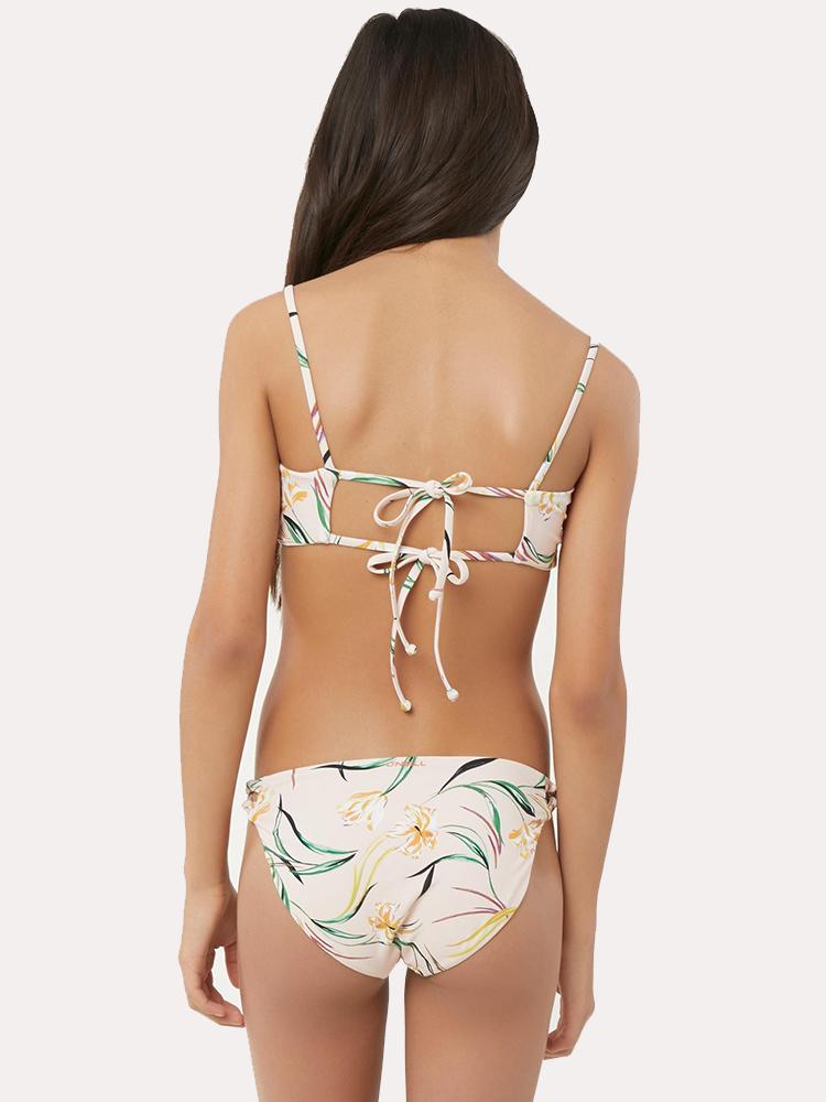 O'Neill Girls' Claris Floral Bandeau Bikini Set