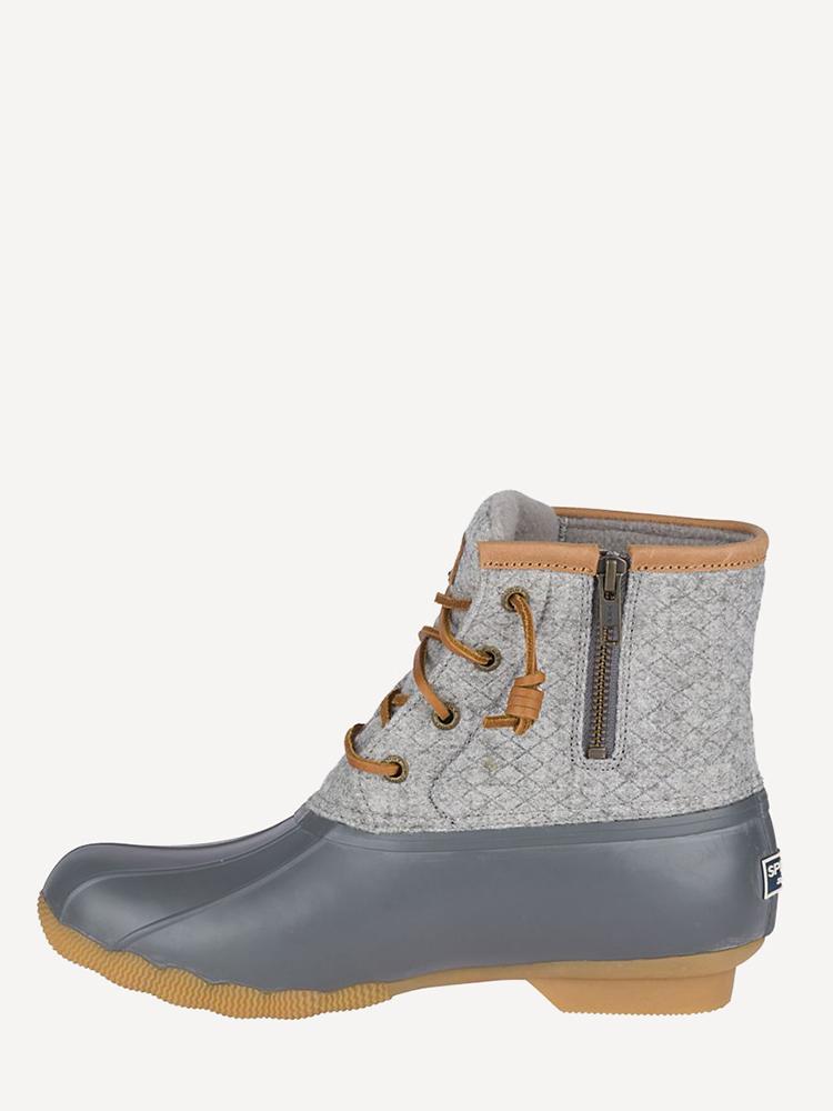 Sperry saltwater emboss wool dark clearance grey