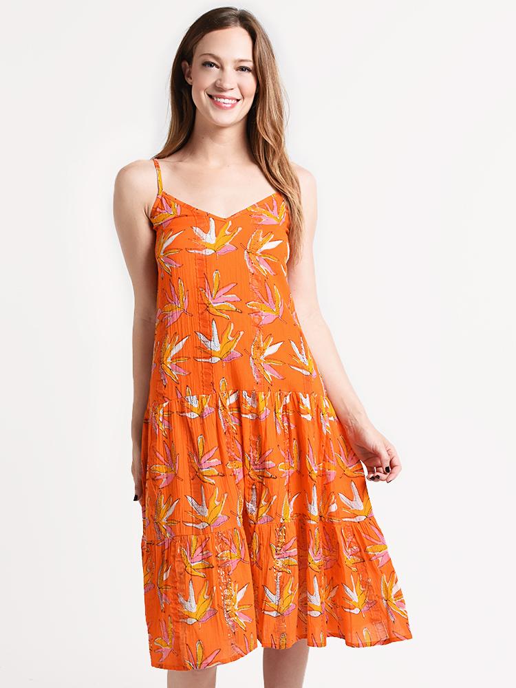 Oliphant Tiered Midi Dress