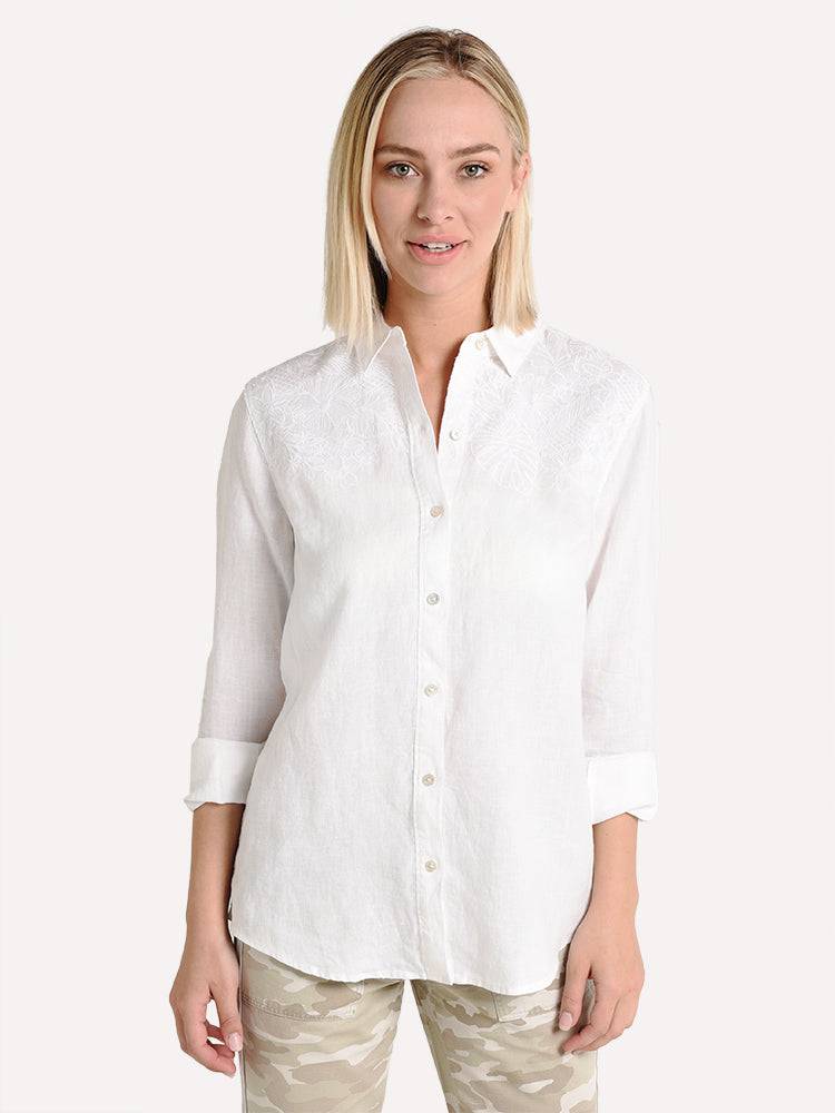 Tommy bahama shops white linen shirt