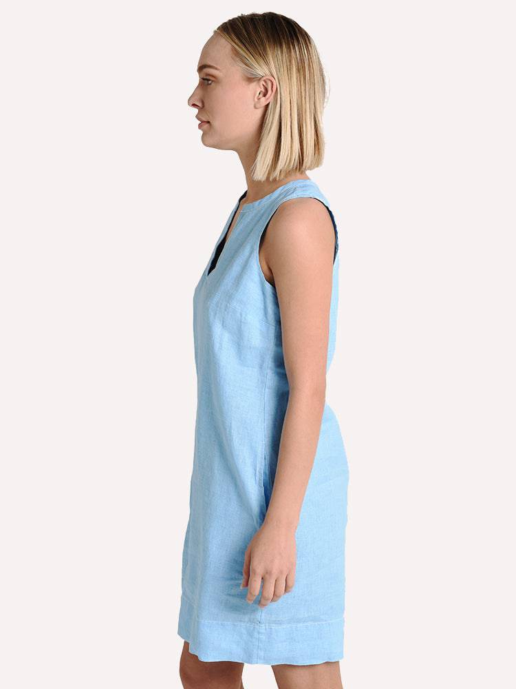 Tommy bahama sea store glass linen shift dress