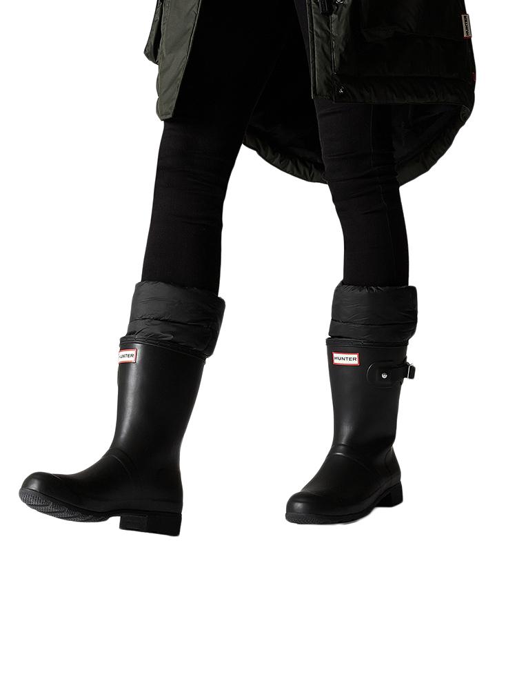 Hunter short 2025 boots with socks