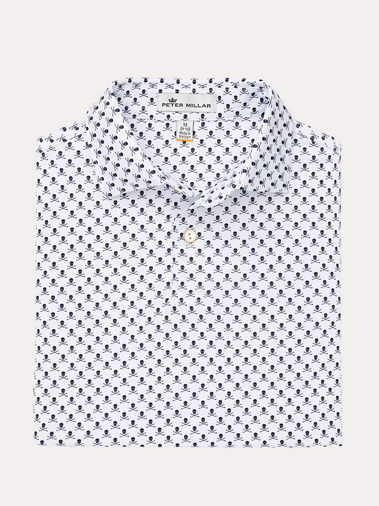 Peter millar skull golf shirt hotsell